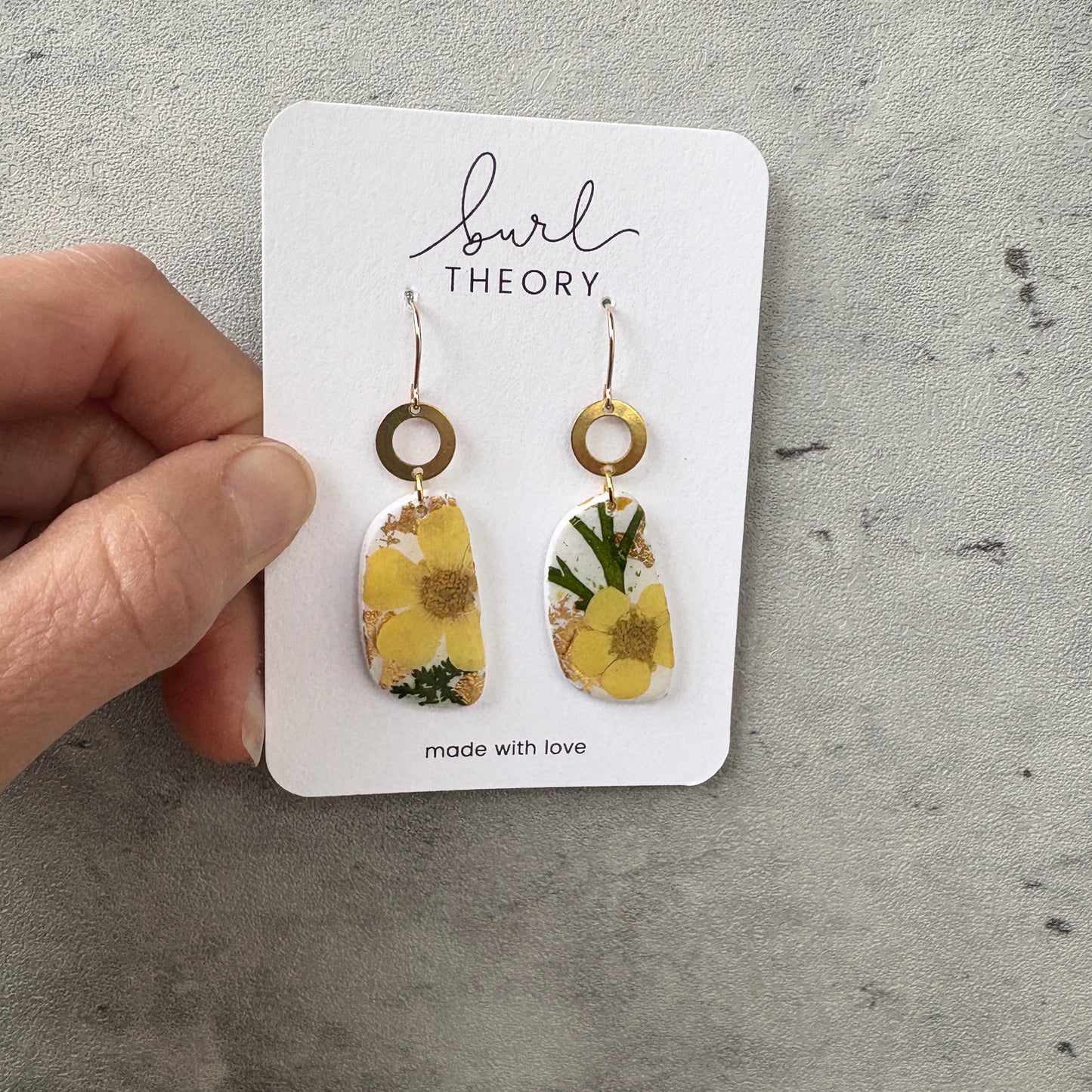 Earrings | Pressed Flowers