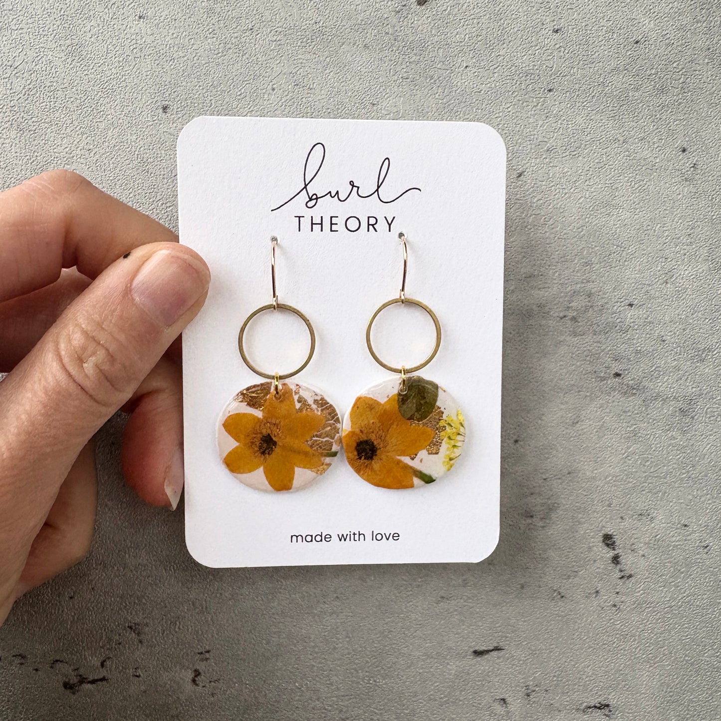 Earrings | Pressed Flowers
