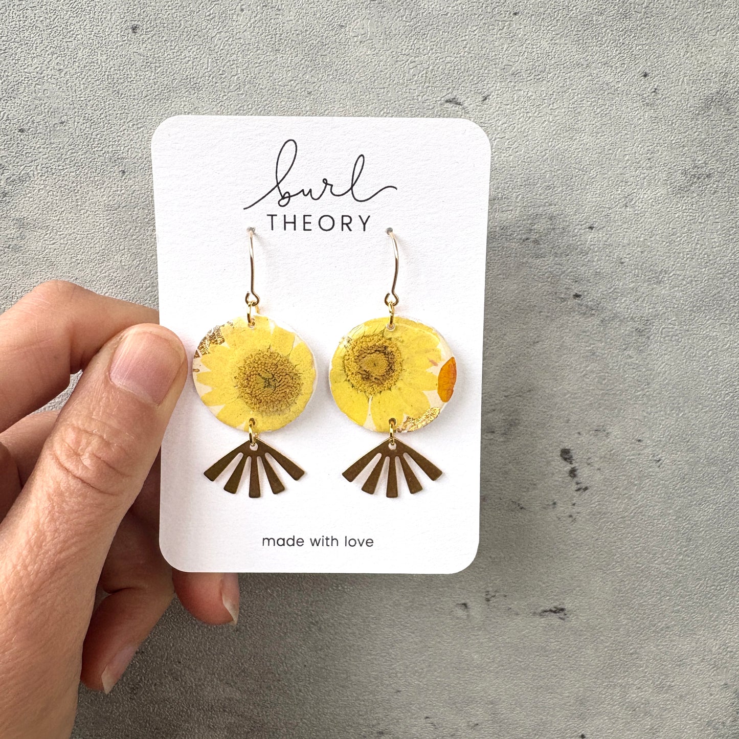 Earrings | Pressed Flowers