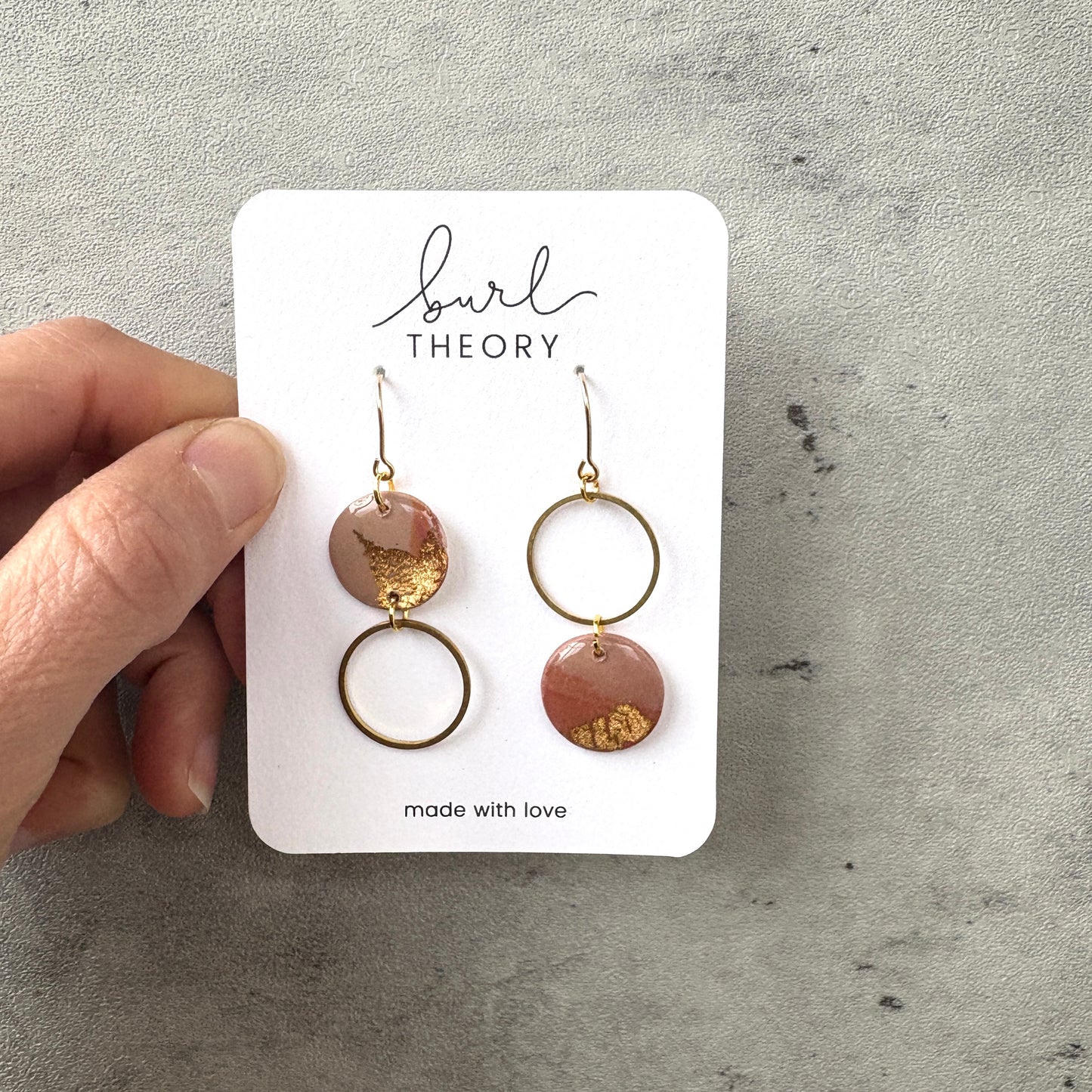 Earrings | Sunset + Gold