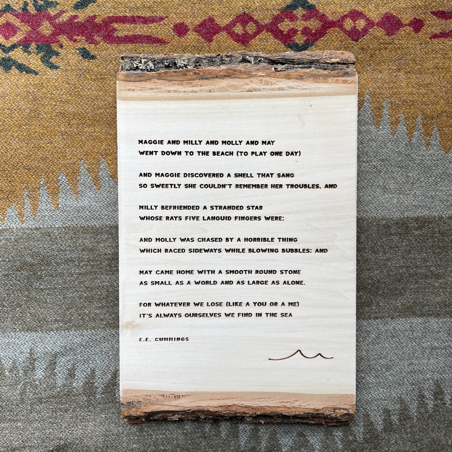 Poem Plank | Maggie and Milly and Molly and May