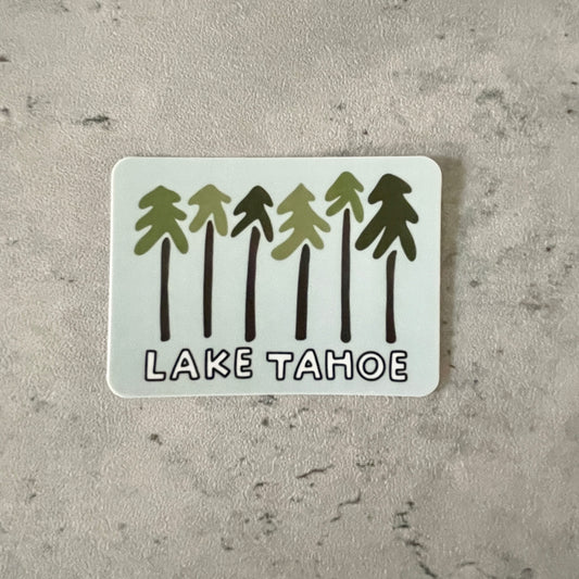 Sticker | Tahoe Trees