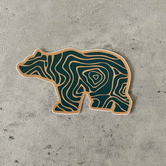 Sticker | Topo Bear