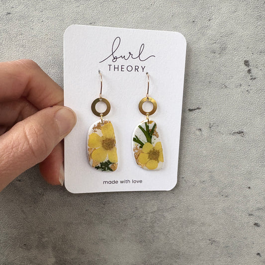 Earrings | Pressed Flowers