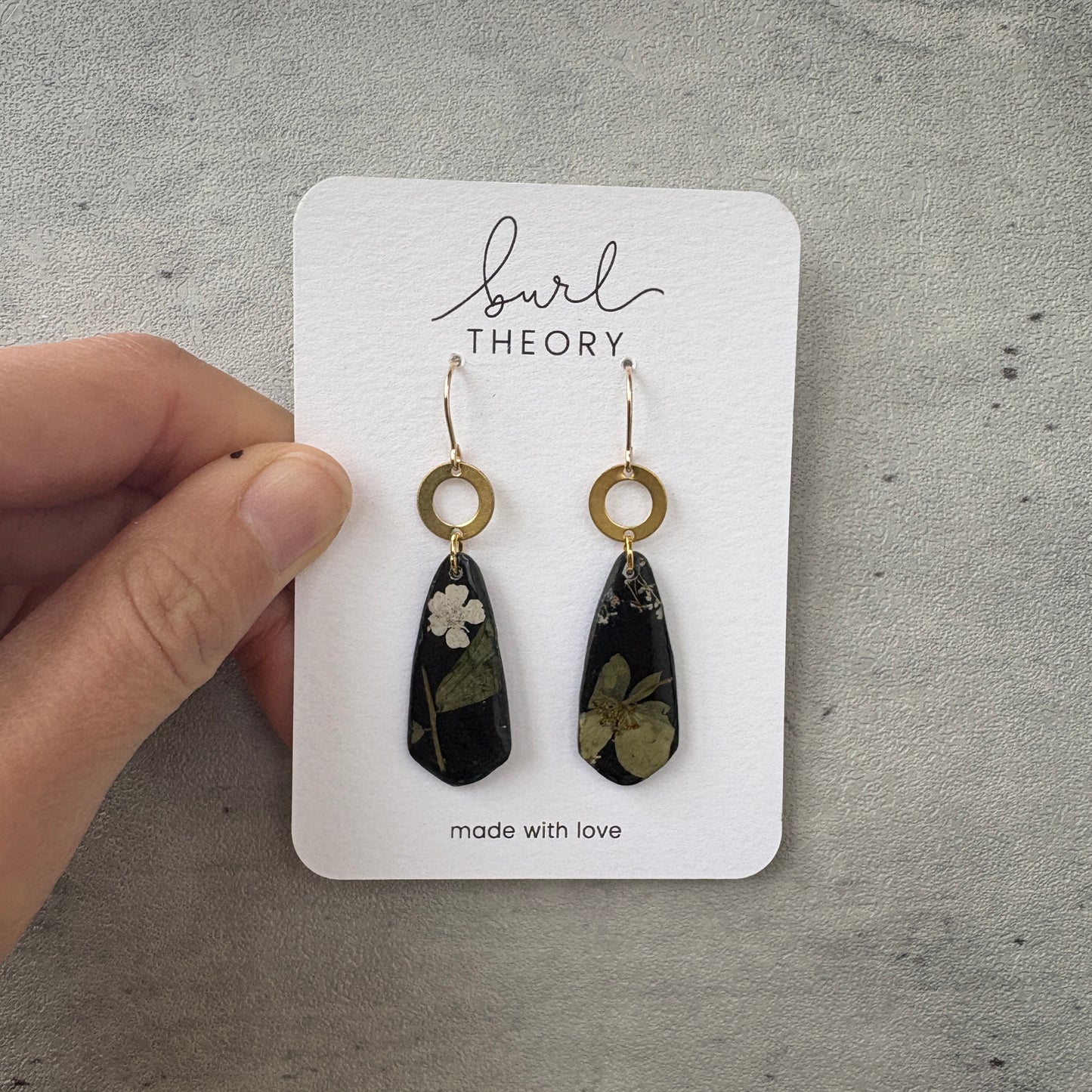 Earrings | Pressed Flowers