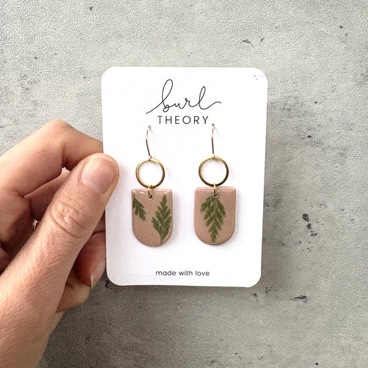 Earrings | Pressed Flowers