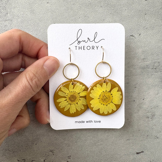 Earrings | Pressed Flowers