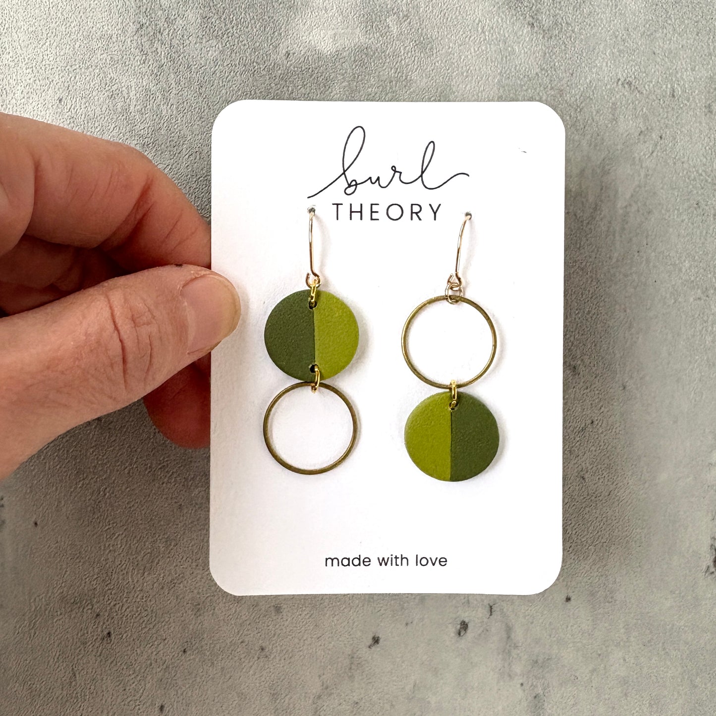 Earrings | Moss Two-Tone