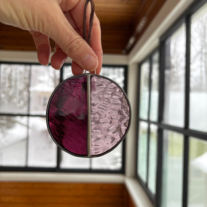 Two-Tone Ornament | Plum