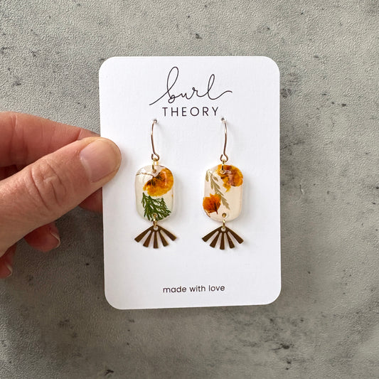 Earrings | Pressed Flowers