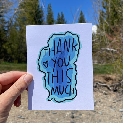 Card | Tahoe Thanks